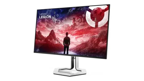 Gaming-Monitor Lenovo Legion Pro 32UD-10 QD-OLED 4K 240 Hz, Dreiviertelansicht